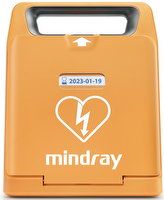 MINDRAY C1A AUTOMATIC AED : BeneHeart C1A: Fully-auto, 5cm screen, AED pads (Adu/Ped, >25kg, MR62),English+Chinese(Mandarin), 1 LiMO2 battery (4200mAh) Factory PN 0654B-PA00102